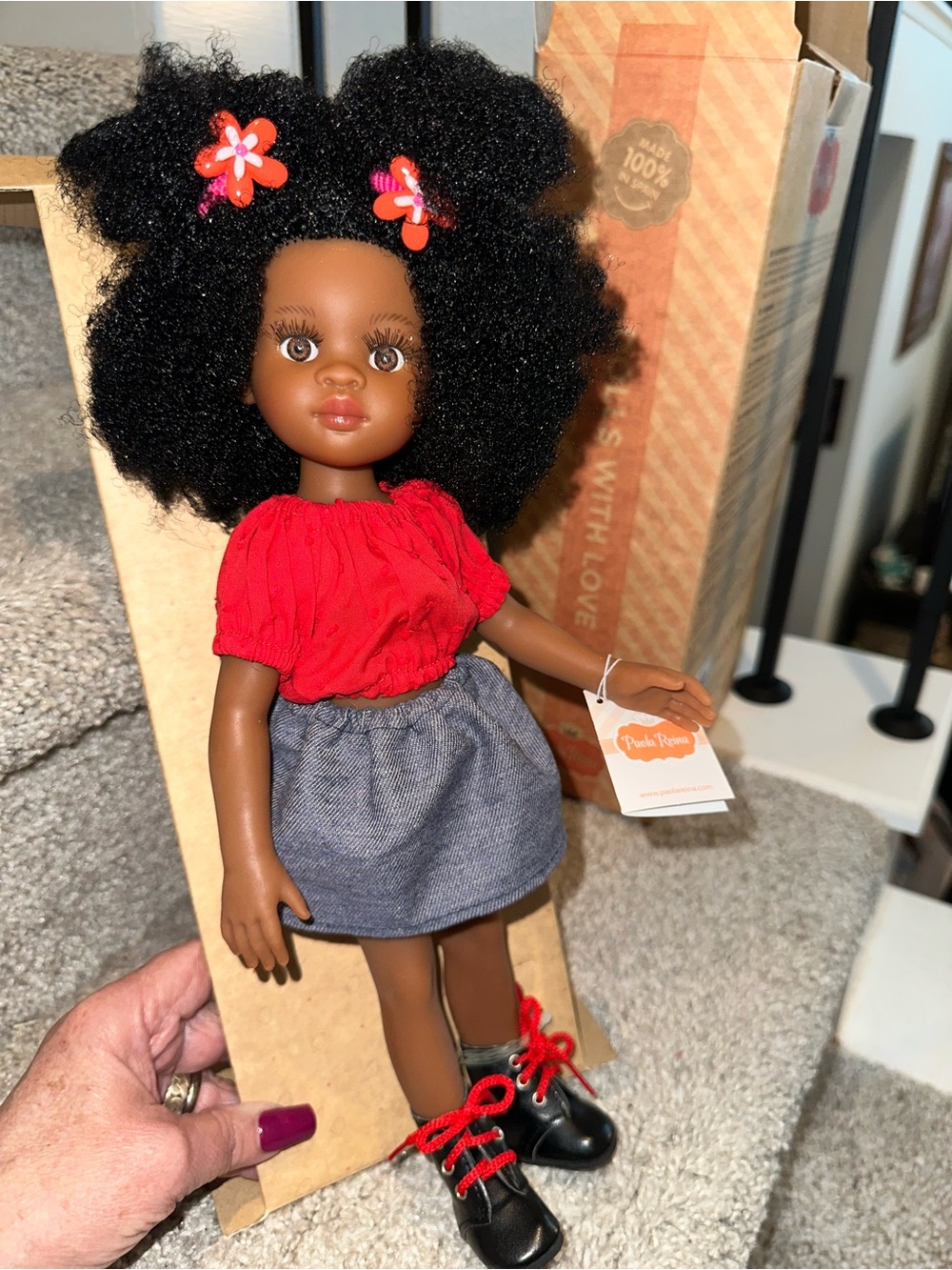 PAOLA REINA DOLL “NORA”  NEW IN BOX